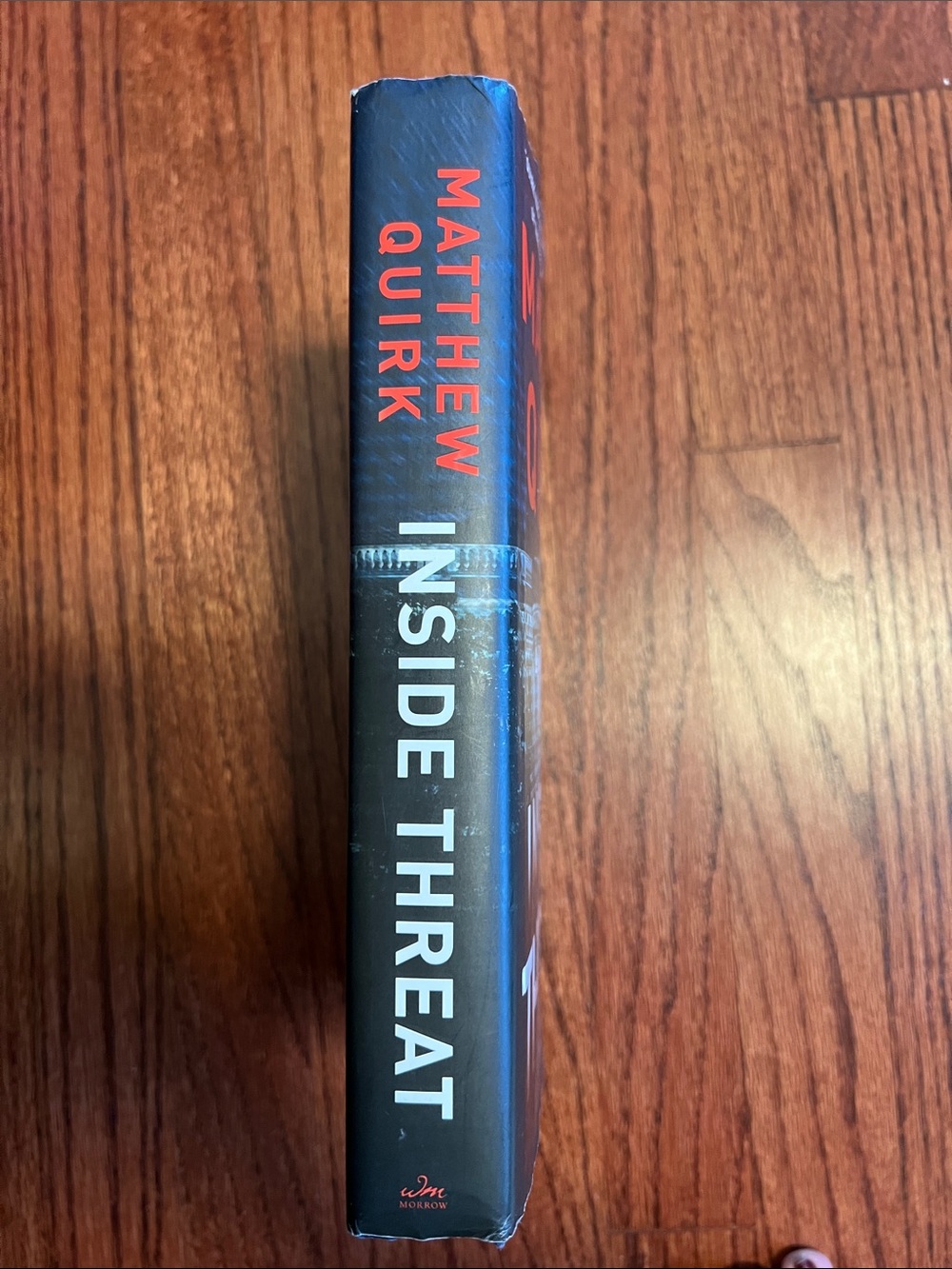 Inside Threat hardcover book by Matthew Quirk. Author of The Night Agent - Picture 4 of 6
